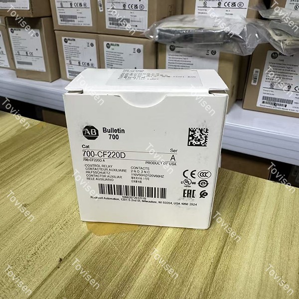 Allen-Bradley 700-CF220D 700-CF Series Industrial IEC Control Relay Module
