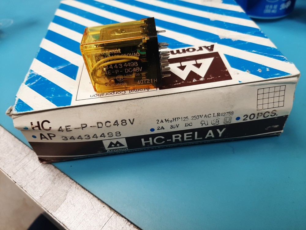 HC4E-P-DC48V , AROMAT , RELAY , 48 DCV , AP34434498