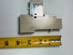 Relay Ice-Cube + Socket/Base (12VDC COIL) DIN-Rail 2P 5A NO/NC Omron G2R-2-S(S)