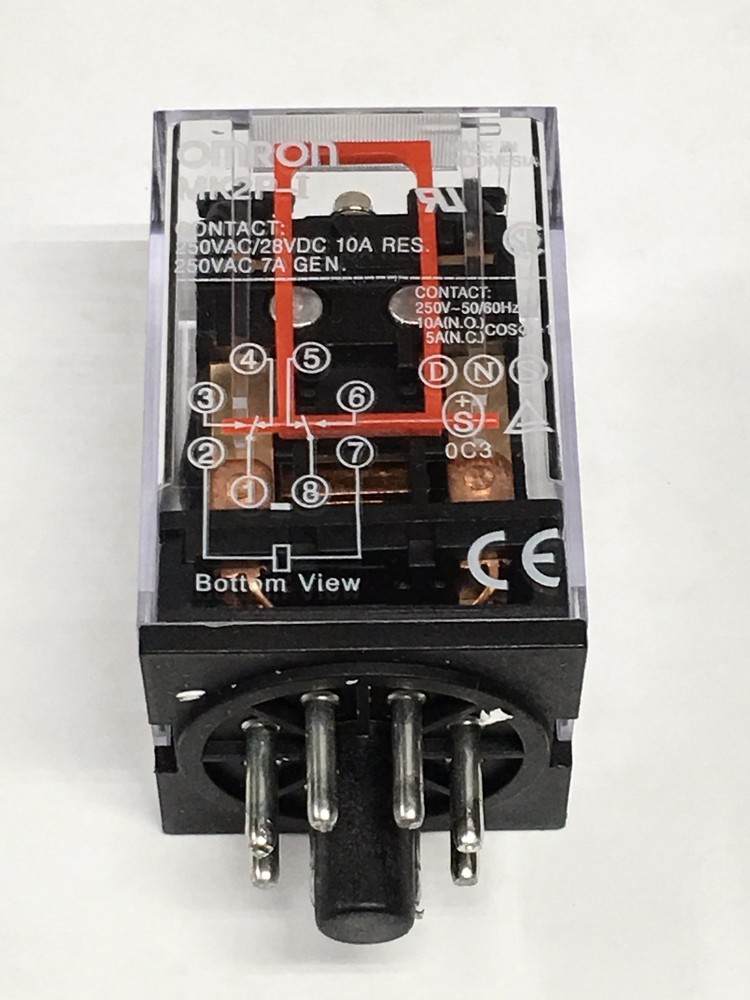 Relay OMRON MK2P-I MK2P AC 110V 8 Pin 10A 250VAC NEW 1pc
