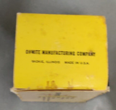 NOS – Ohmite relay GPRLEX-15T Latching, Open relay – 4PDT