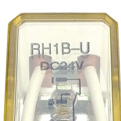 Lot of 3 IDEC RH1B-U DC24V Power Relay Plug in SPDT 10Amp 24VDC 1 Pole w/ Socket