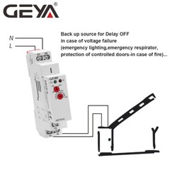Off Delay Timer Relay Without Supply Voltage Power Off Delay Power Failure Delay