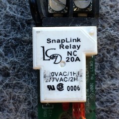 Lighting Control & Design LCD Blue Box Snaplink Relay NC 20A 120/277VAC 0006