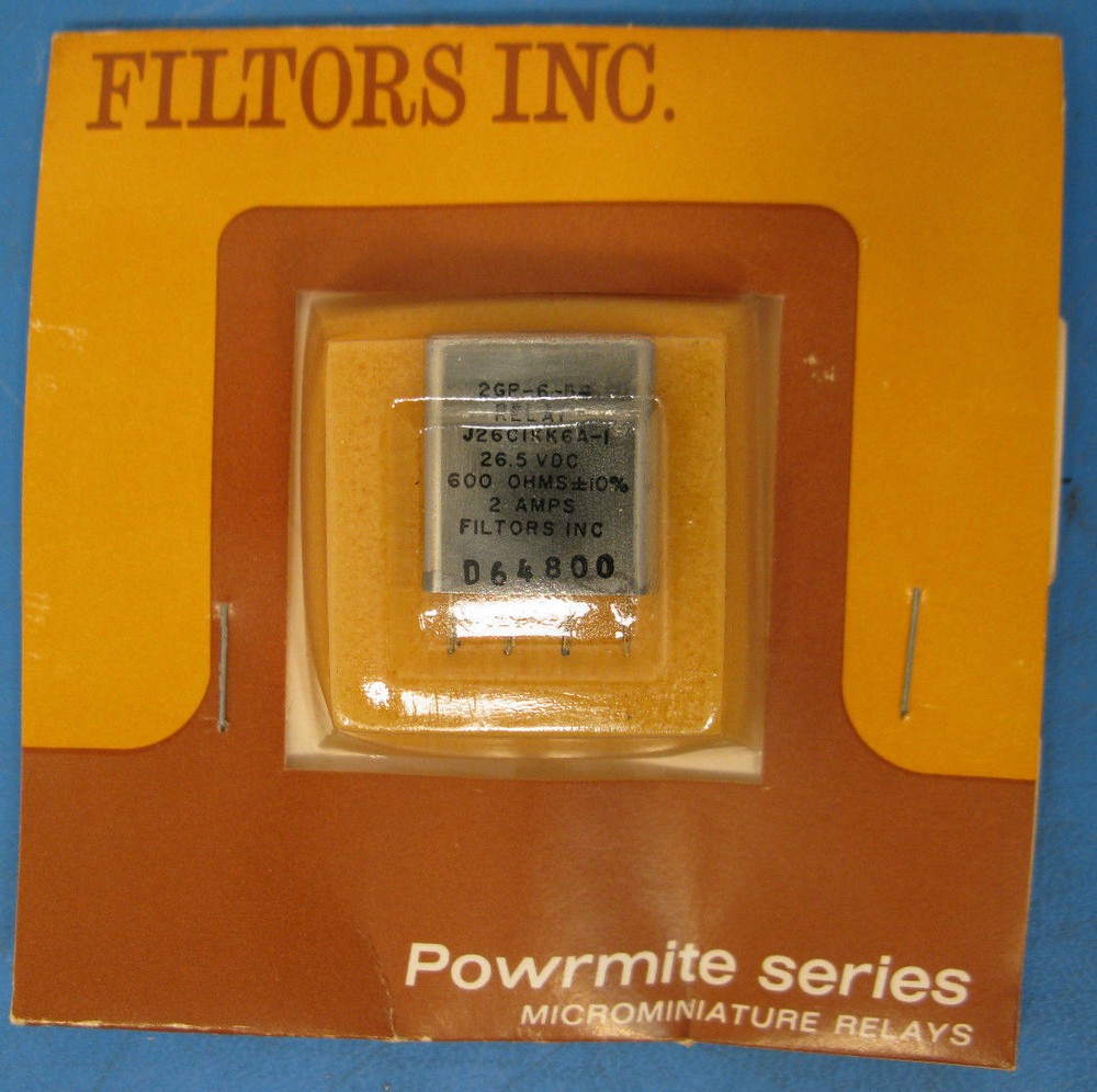 FILTORS RELAY 2GP-6-54 26.5V 2AMP