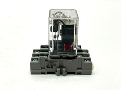 Tyco Potter & Brumfield KUP-11D11-24 Relay w/ 27E893 Relay Base LOT OF 2