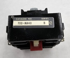 Allen-Bradley 700-NA40 Series B, Relay Front Deck Assembly, 4-pole