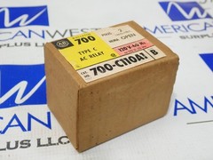 Allen Bradley 700-C110A1 Type C AC Relay 2 Pole NEMA open 120V Ser B