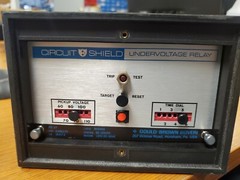 😎 GOULD 211B1175 CIRCUIT SHIELD UNDERVOLTAGE RELAY 48/125 VDC ITE-27