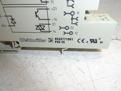 WEIDMULLER 8533771001 PXS 35 DIN RAIL MOUNT RELAY RCL424615