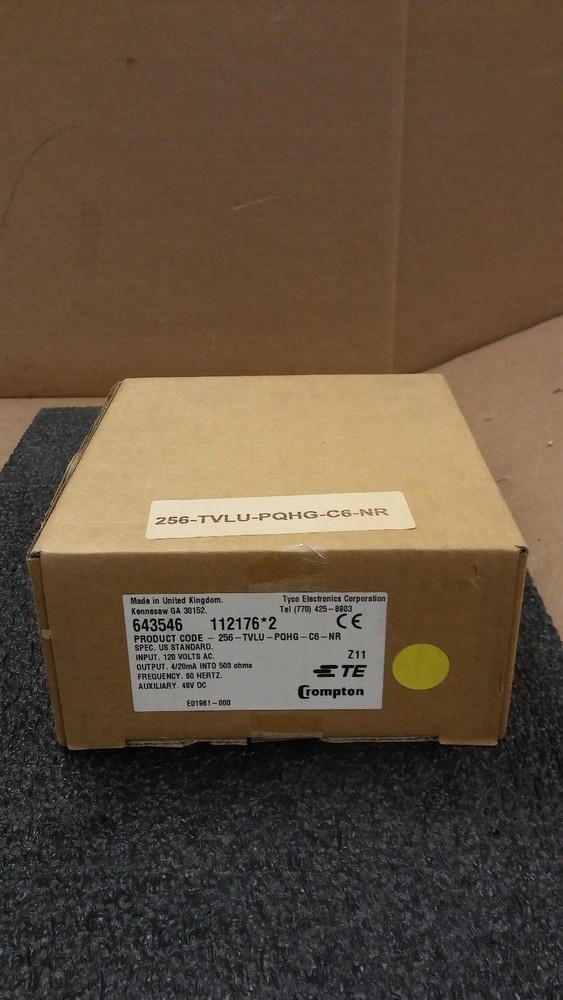 TE TYCO CROMPTON 256-TVLU-PQHG-C6-NR Paladin Point Five Voltage Transducer