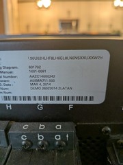 GE L90 Line Differential Relay Model No. L90U02HLHF8LH6GL8LN6NSXXUXXW7H