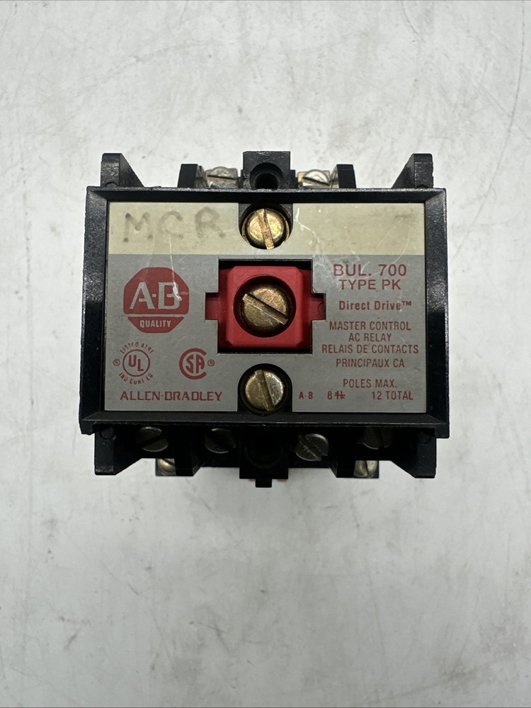 ALLEN BRADLEY 700-PK400A1 RELAY SER. B (2683)