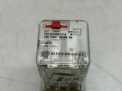 ALLEN BRADLEY 700-HA32A1-1-4 RELAY SER A 120VAC WITH IDEC SR2P-06 BASE 92Y30C