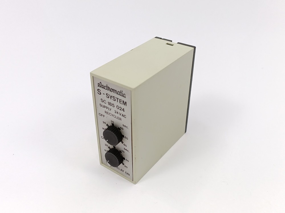 Electromatic SC 185 024 S-System Recycler. OFF 3-60s., ON 3-60s.