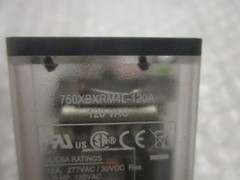 SCHNEIDER 750XBXRM4L-120A RELAY 120VAC NSNP