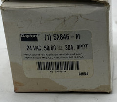 DAYTON 5X846M 24VAC 30A/DAYTON 5X846M 24VAC 30A