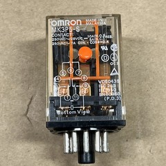OMRON MK3P5-S 11 PIN RELAY 20VAC COIL 10AMP 3 POLE