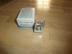 P&B KHAU-17A12-120V 4PDT 5A RELAY,NOS/NIB