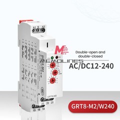 AC/DC12V-240V A220V 16A On Delay Off Delay Timer Relay Time Delay Relay Din Rail