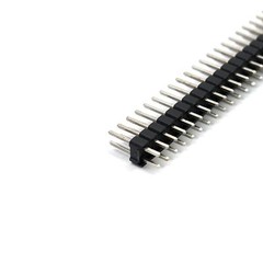 Pin Header Strip 40 Pin Double Row 2.54mm Pitch PCB Connector Kit Straight