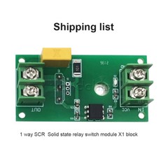 SCR Solid State Relay Switch Board Optocoupler Isolation MOS Transistor Output