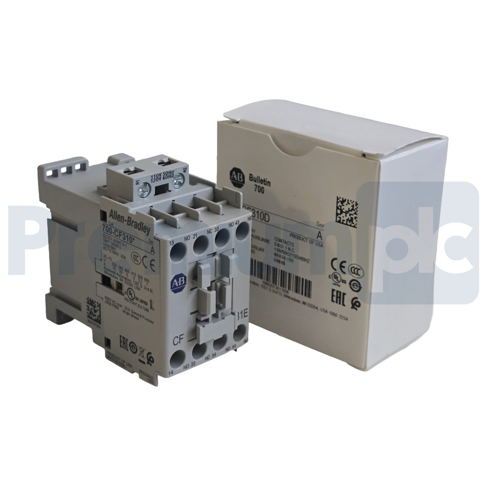 Allen-Bradley 700-CF310D /A Control Relay 3 N.O. 1 N.C. 110/120V AC Coil NSMP