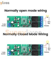 Ewelink AC DC7-32V 2/3/4CH Intelligent Bluetooth WIFI Relay Switch Module Type-C