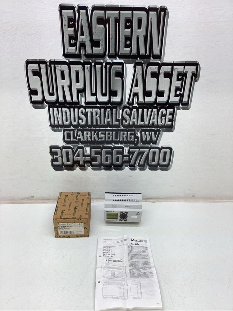 Moeller Control Relay easy619-AC-RC 115/240VAC NIB