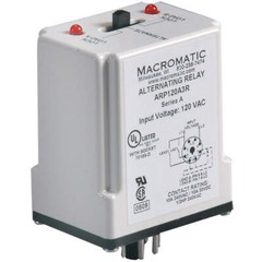 MACROMATIC ARP240A3R Alternating Relay,240VAC,DPDTCross-Wired 6MPP0