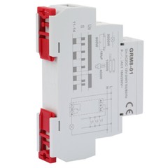 NEW GRM8-01 Electronic Impulse Relay Latching Relay Memory Relay AC/DC12-240V