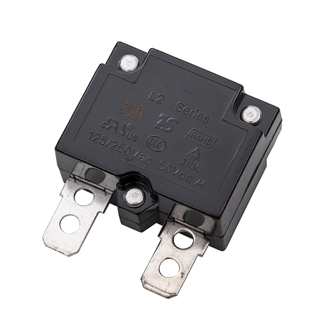 weelye 2Pcs 5A 125/250Vac 50Vdc Automatic Reset Relay Thermal Switch Small