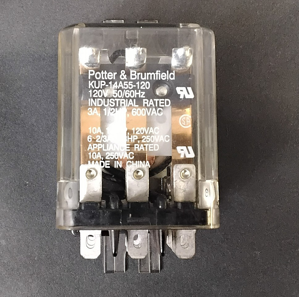 POTTER & BRUMFIELD KUP-14A55-120 RELAY ($14 OBO)