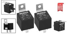 Reliable Waterproof 12V 40A Car Relay – 2 Pack JD1912 for Switches & Starters