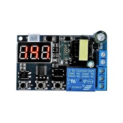 1 Channel Relay Module, AC 220V Trigger Delay Cycle Timing Relay Switch…