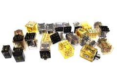 Vintage Assorted Various Brands and Mount Type Power Relays (QTY 25 Realys)