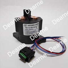 HFE85V-300M/750-12-HB-C5-6 new energy belt auxiliary contact of direct relay.