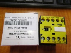 ACI 132994 Control Relay 4 Pole 3NO/NC 460 VAC 16AMP, 600VAC