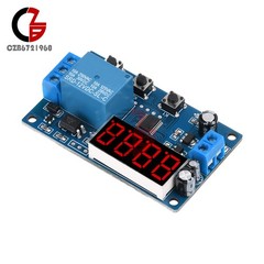 DC12V LED Display Digital Delay Timer Control Switch Relay Module PLC Automation