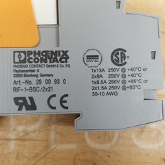 Phoenix Contact 2961435 Power Relay w/2900930 Base – NEW