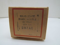 Eaton Cutler Hammer D87AE Solid State timer Module ON Delay 120V AC