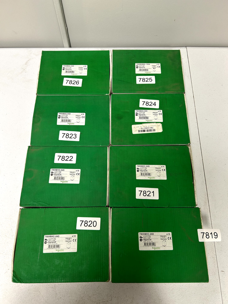 Schneider Electric 750XBXC-24D Power Relay, Pack of 10