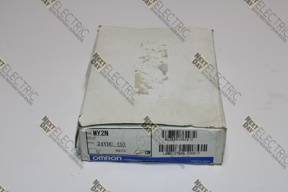 Omron, MY2N, 24vdc Relay Ice Cube Japan OEM Surplus