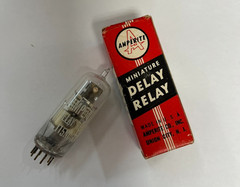 Amperite 115NO60T Time Delay Relay 1-60 Second SPST NO 115V 9 Pin BOX#29