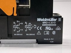 PACK OF 10 WEILDMULLER RCI484AC4 8870320000 RELAY WITH BASE SRC-I 2CO 8869490000