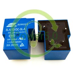10Pcs Songle SLA-12VDC-SL-A 12VDC Power Relay 30A 5Pins~