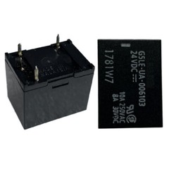 2PCS NEW For Omron G5LE-UA-006103-24VDC Relay 10A250VAC 8A 30VDC 4pin