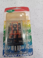 NTE Relay R02-14A10-12 3PDT 10A-12VAC 50/60Hz 11-Pin General Purpose RLY1052 New