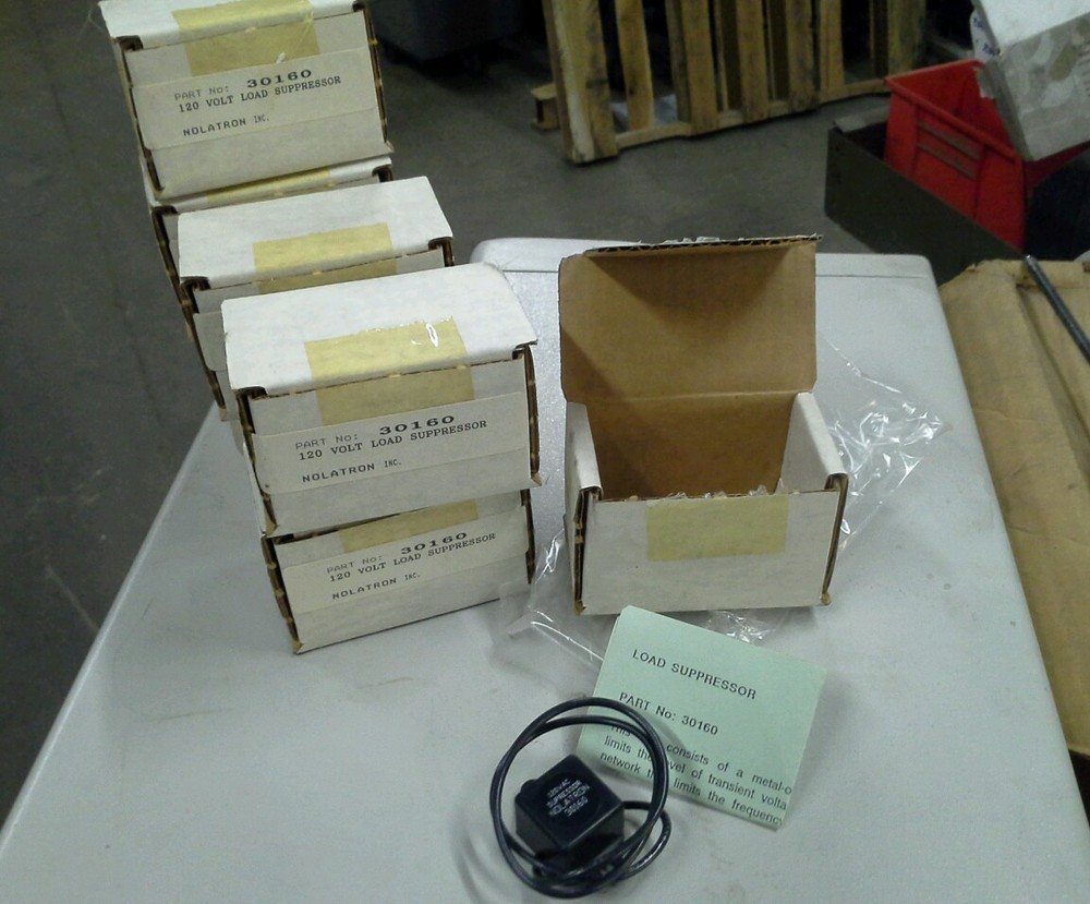 Nolatron Inc. Part No. 30160 120 volt load supressor