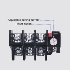Thermal Overload Relay 0.32-160 Amp Overload Protection 3 Phase Motor Protector